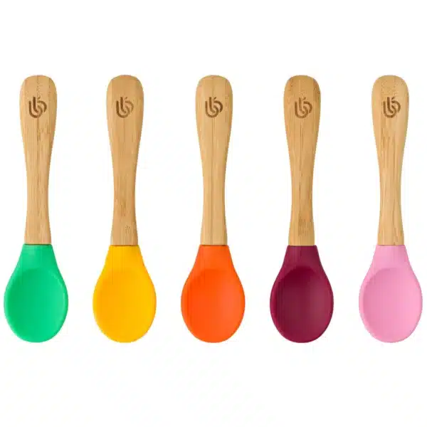 Bamboo Baby Spoons, Set of 5